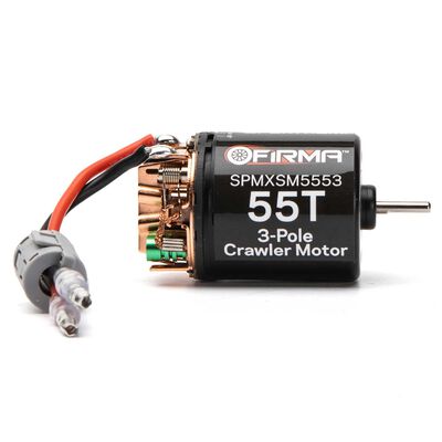 Firma 55T Rebuildable 3-Pole Brushed Crawler Motor Firma 55T Rebuildable 3-Pole Brushed Crawler Motor