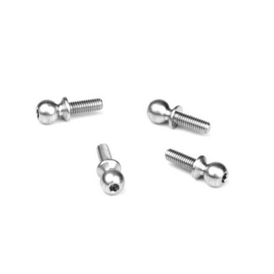 Ball Stud 5.5mm, Short Neck, 8mm Thread (4) Ball Stud 5.5mm, Short Neck, 8mm Thread (4)