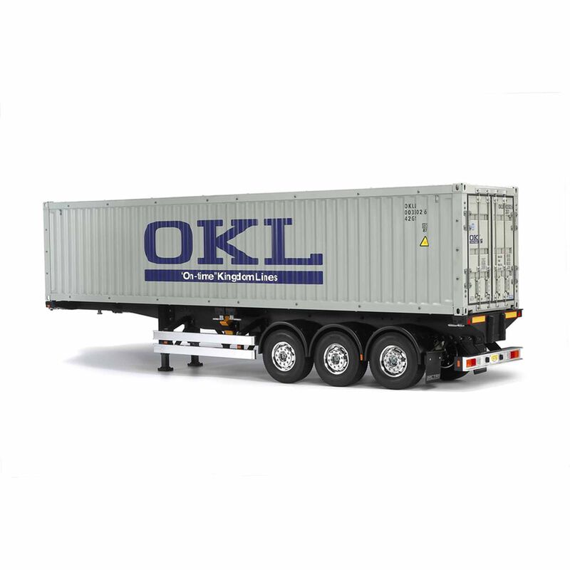 1/14 40-Foot Container 3-Axle Semi-Trailer