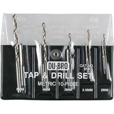 Tap & Drill Set, Metric Tap & Drill Set, Metric
