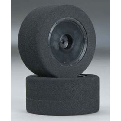 1/10 Foam Custom Works Dirt Oval Rear Mounted Tires, Orange (2) 1/10 Foam Custom Works Dirt Oval Rear Mounted Tires, Orange (2)