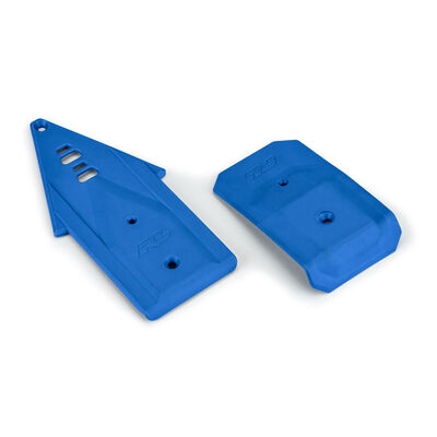 Bash Armor Front/Rear Skid Plates (Blue) for ARRMA 3S Vehicles Bash Armor Front/Rear Skid Plates (Blue) for ARRMA 3S Vehicles