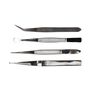 4 Piece Tweezer Set