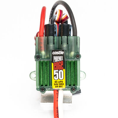 Phoenix Edge 50, 34V 50-Amp ESC with 5-Amp BEC Phoenix Edge 50, 34V 50-Amp ESC with 5-Amp BEC