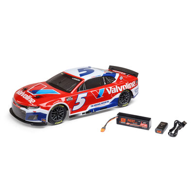 1/12 NASCAR RC Race Car Kyle Larson No. 5 Valvoline 2025 Chevrolet Camaro ZL1 2S AWD RTR Brushed On-Road (Battery & Charger Included) 1/12 NASCAR RC Race Car Kyle Larson No. 5 Valvoline 2025 Chevrolet Camaro ZL1 2S AWD RTR Brushed On-Road (Battery & Charger Included)