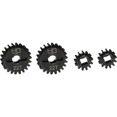 Overdrive Portal Machined Gear Set, 13-22T: Axial UTB Overdrive Portal Machined Gear Set, 13-22T: Axial UTB