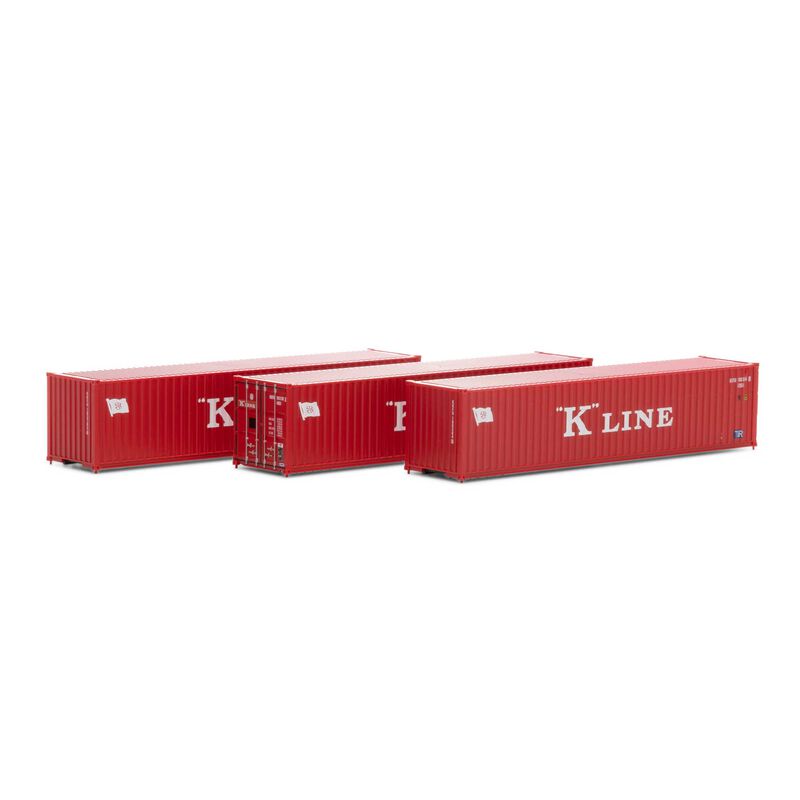 N 40' Corrugated Low-Cube Container, K Line #1 (3)
