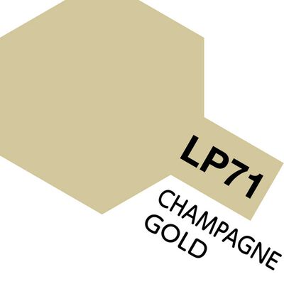 LP-71 Lacquer Paint, Champagne Gold, 10 mL LP-71 Lacquer Paint, Champagne Gold, 10 mL