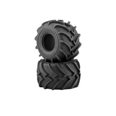 1/8 Fling Kings Monster Truck Tires with Inserts, Gold Compound (2) 1/8 Fling Kings Monster Truck Tires with Inserts, Gold Compound (2)