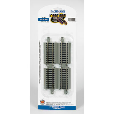 HO NS EZ 3" Straight (4) HO NS EZ 3" Straight (4)