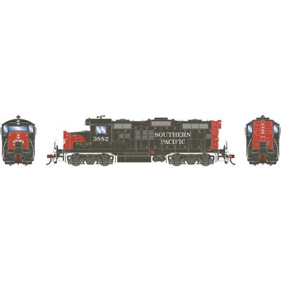 HO GP9E Locomotive with DCC & Sound, SP #3882 HO GP9E Locomotive with DCC & Sound, SP #3882
