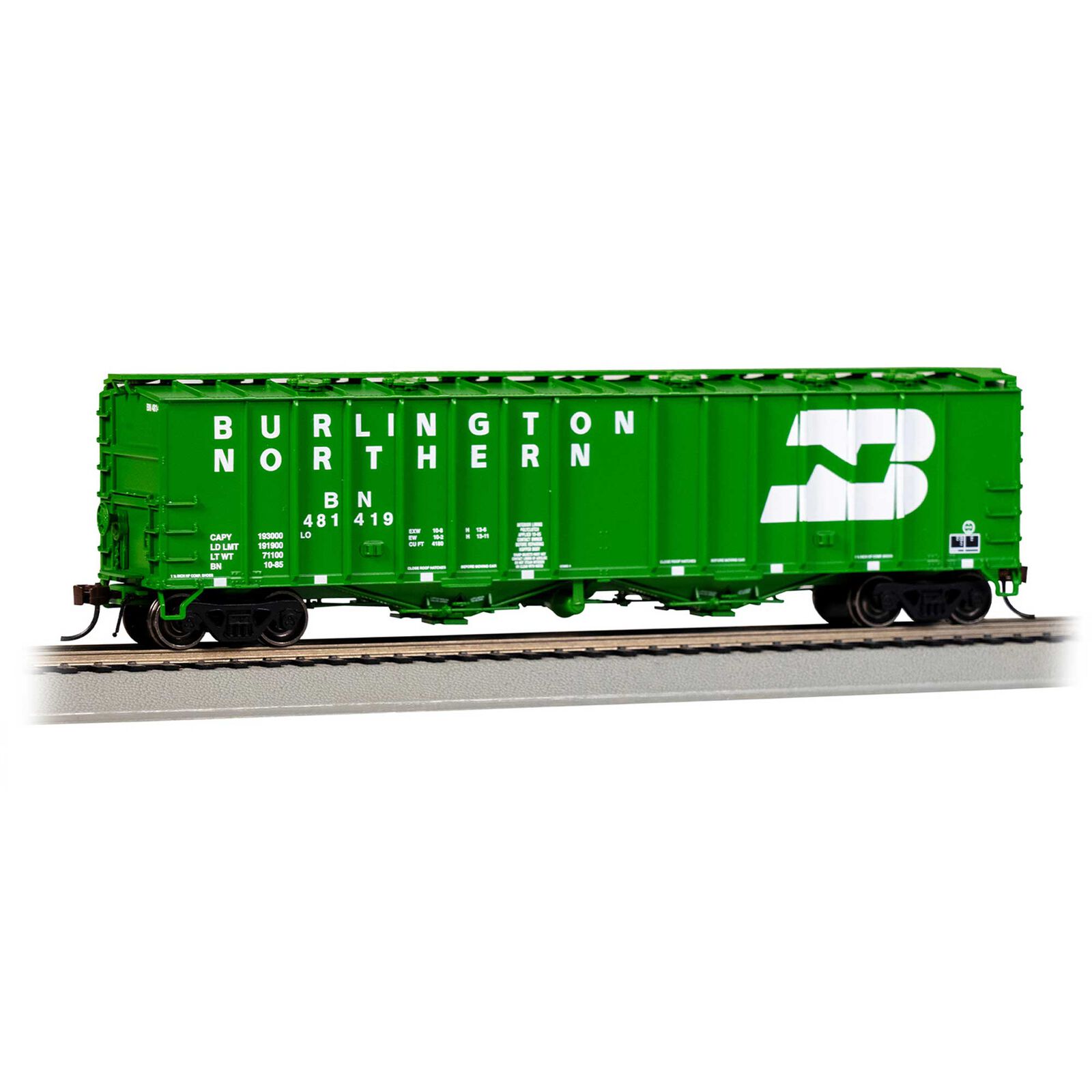 HO GATX 4180 Airslide Hopper - Burlington Northern #481419