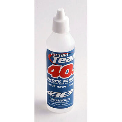 Factory Team Silicone Shock Fluid, 40Wt (500 cSt) 2oz Factory Team Silicone Shock Fluid, 40Wt (500 cSt) 2oz