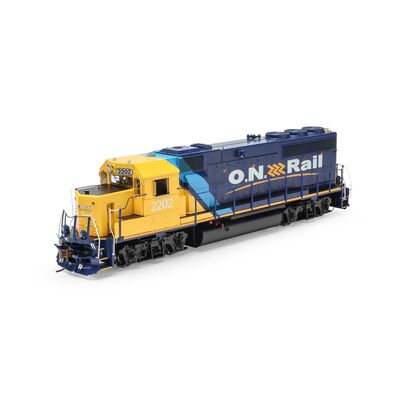 HO GP40-2 Locomotive with DCC & Sound, ONT #2202 HO GP40-2 Locomotive with DCC & Sound, ONT #2202