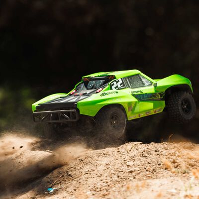 1/10 FURY 2WD RTR Brushed Short Course Truck, Green 1/10 FURY 2WD RTR Brushed Short Course Truck, Green