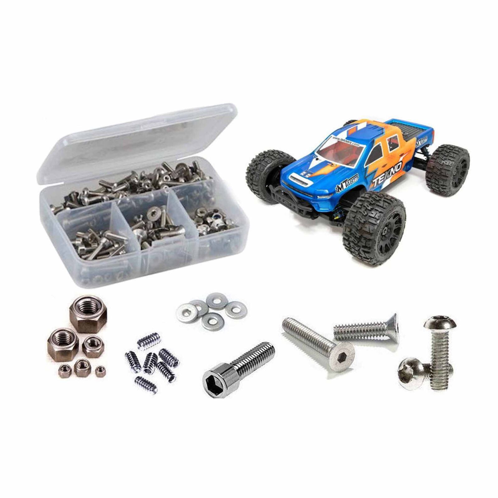 Tekno RC MT48 2.0 1/8th (TKR9603) Stainless Steel Screw Kit
