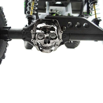Metal Skull AR60 Diff Cover, Black Chrome: Wraith Metal Skull AR60 Diff Cover, Black Chrome: Wraith