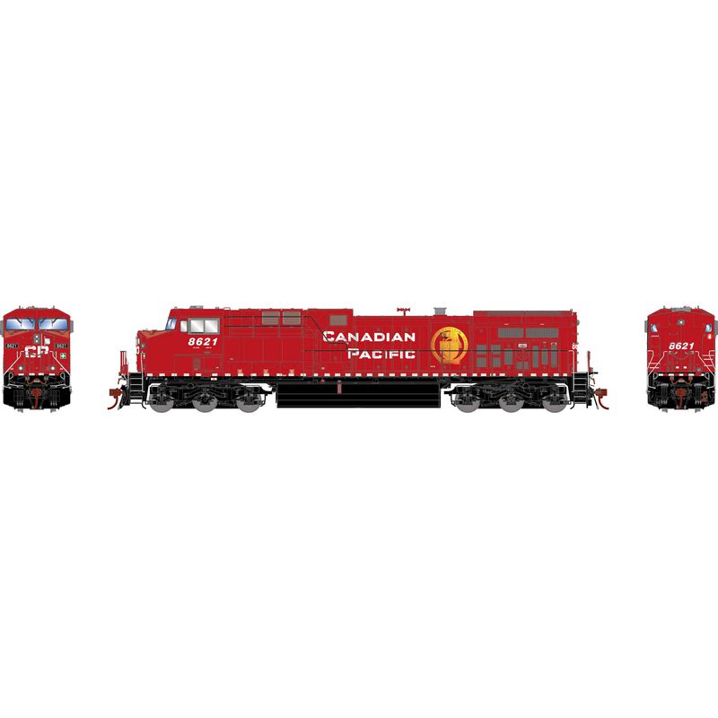 HO GEN AC4400CW Locomotive w/DCC & SOUND, CP #8621