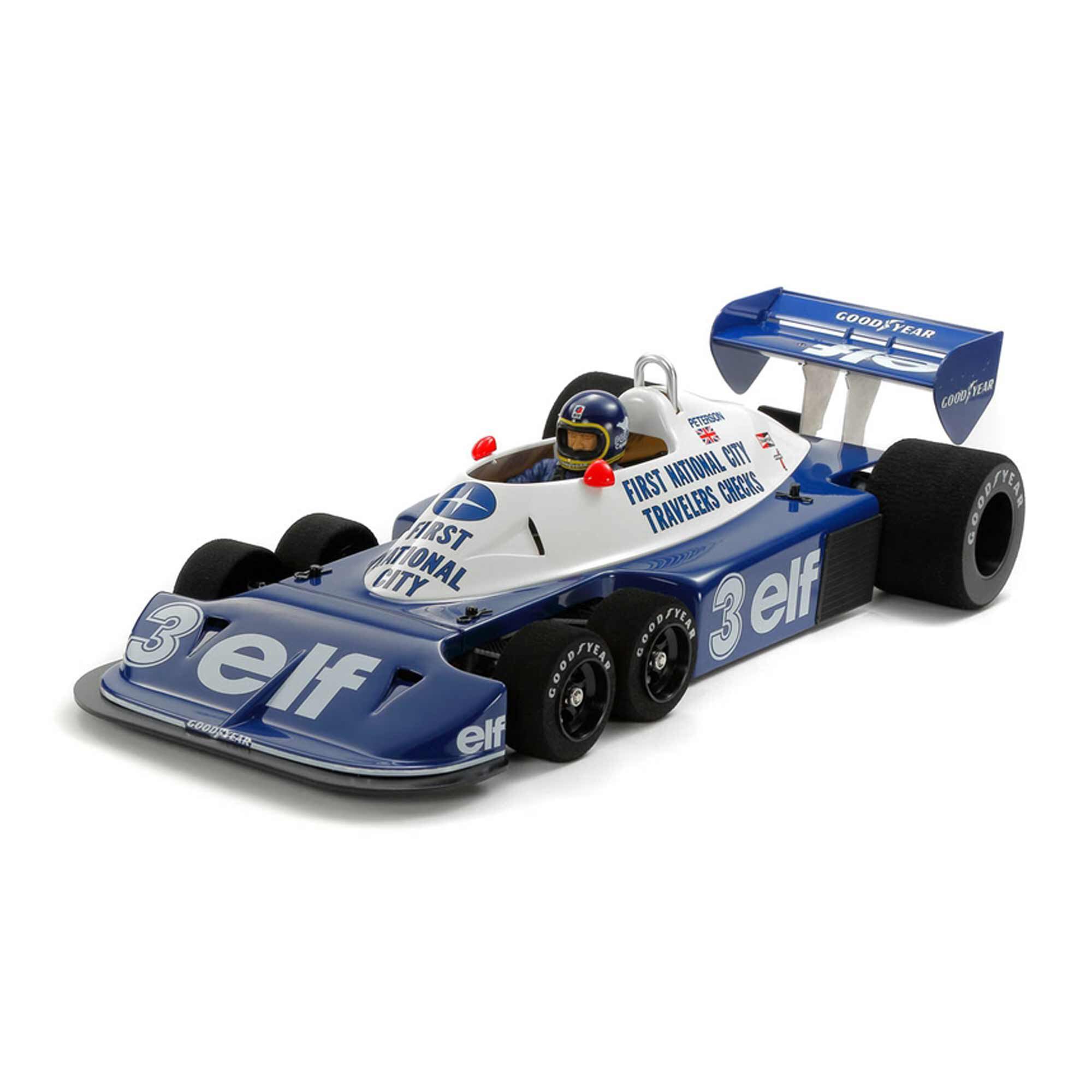 Tamiya Tyrrell P34 6輪車 1/10 Tamiya 1/10 RC Tyrrell P34 6 Wheel 1977 Argentine (Limited Edition