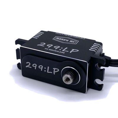 299:LP Low Profile Digital Metal Gear Waterproof Programmable Servo, Black 299:LP Low Profile Digital Metal Gear Waterproof Programmable Servo, Black