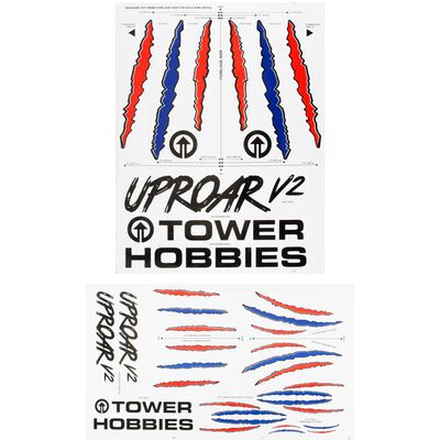 Decal Uproar V2 GP EP ARF Decal Uproar V2 GP EP ARF