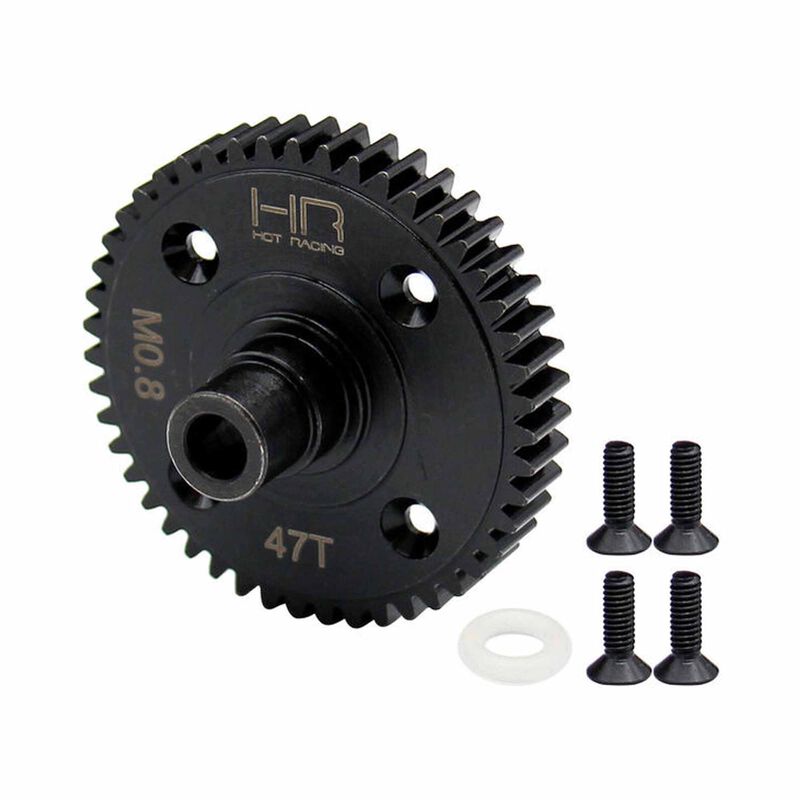 Steel 47T 32 Pitch Center Differential Gear, 1/16 Traxxas Mini Maxx/XRT