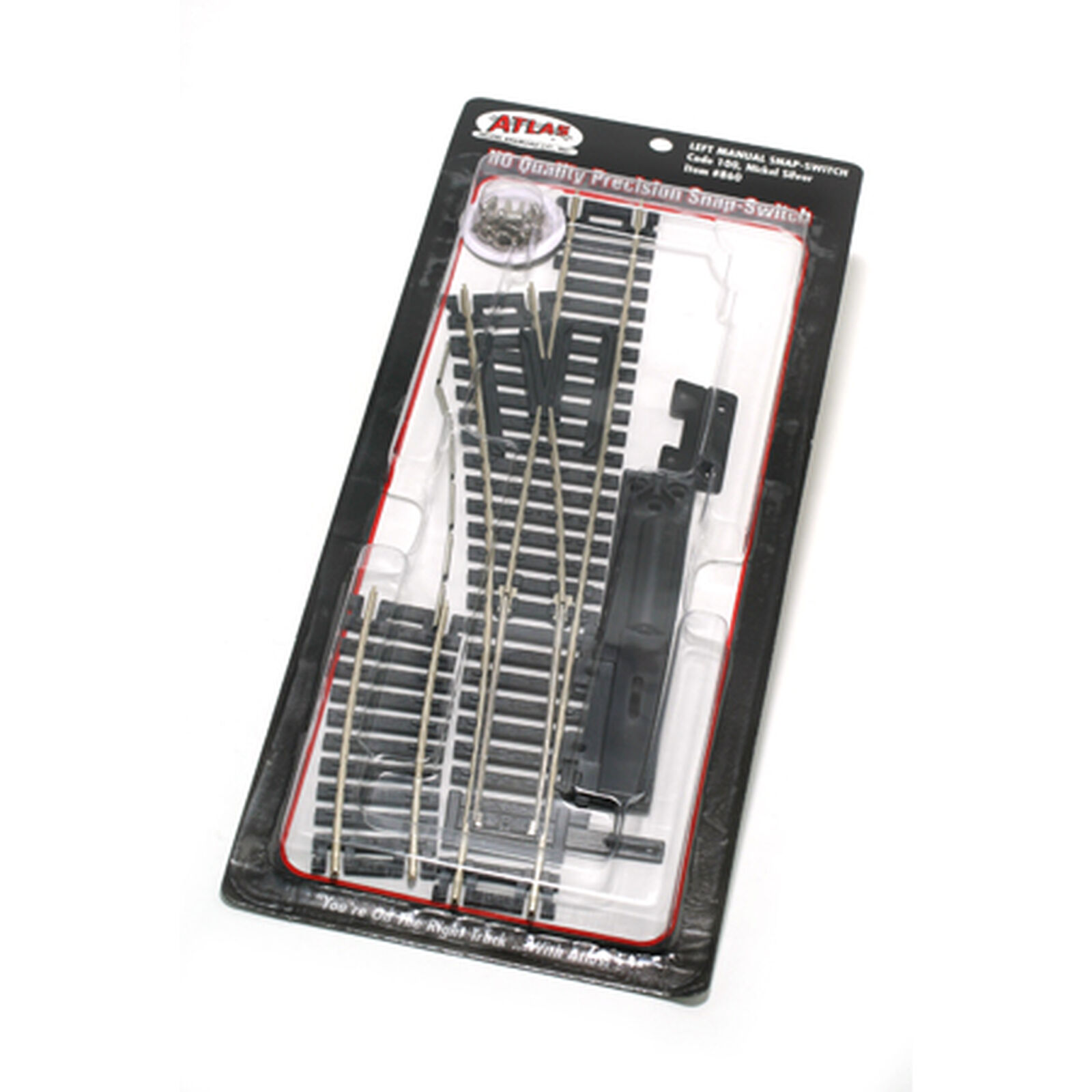 HO Code 100 Manual Left-Hand Switch