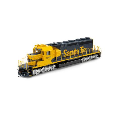 HO EMD SD40-2 Locomotive with DCC & Sound, ATSF #5061 HO EMD SD40-2 Locomotive with DCC & Sound, ATSF #5061