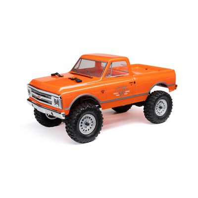 1/24 SCX24 1967 Chevrolet C10 4X4 RTR Brushed Rock Crawler (Battery & Charger Included), Orange 1/24 SCX24 1967 Chevrolet C10 4X4 RTR Brushed Rock Crawler (Battery & Charger Included), Orange