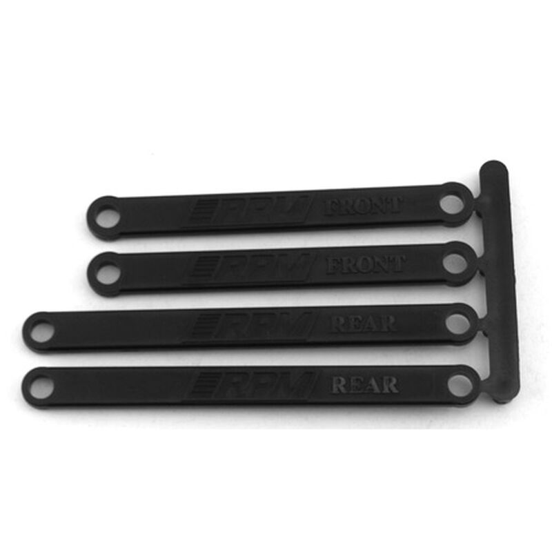 Camber Links, Black: Rustler, Stampede