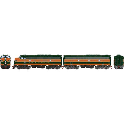 HO F3A/F3B Locomotives with DCC & Sound, Passenger GN F3A- #260A F3B-#260B HO F3A/F3B Locomotives with DCC & Sound, Passenger GN F3A- #260A F3B-#260B