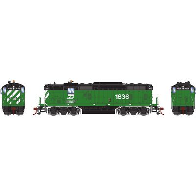 HO GP7 Locomotive with DCC & Sound, BN #1636 HO GP7 Locomotive with DCC & Sound, BN #1636