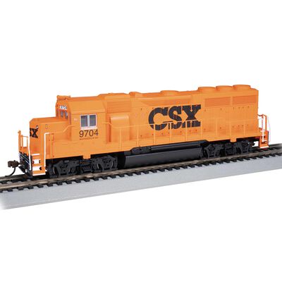 HO GP40 Locomotive CSX #9704 HO GP40 Locomotive CSX #9704
