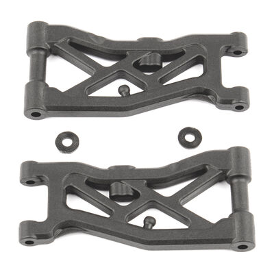 RC10B74 FT Front Suspension Arms, carbon fiber RC10B74 FT Front Suspension Arms, carbon fiber