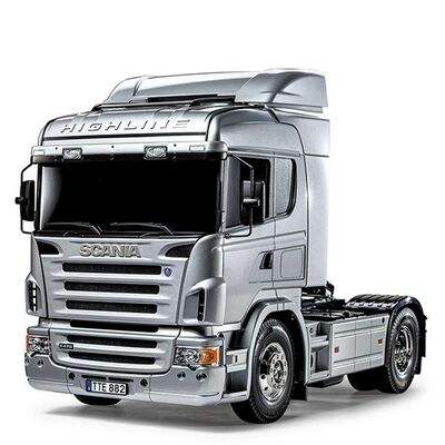 1/14 Scania R470 6X4 Tractor Truck Kit, Silver 1/14 Scania R470 6X4 Tractor Truck Kit, Silver