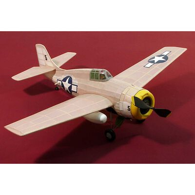 F-4F Wildcat Rubber Powered Kit, 17.5" F-4F Wildcat Rubber Powered Kit, 17.5"