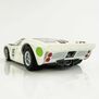 HO 1966 Ford GT40 Mk.II #95 Mega G+ Slot Car, White & Green