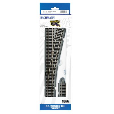 HO NS EZ Command #5 Right-Hand Turnout with DCC HO NS EZ Command #5 Right-Hand Turnout with DCC