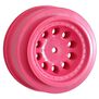 1/10 Revolver Front/Rear Short Course 2.2/3.0 Wheels, 12mm Hex, Pink (2): Slash 4x4