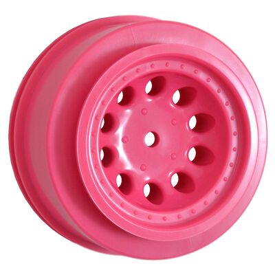 1/10 Revolver Front/Rear Short Course 2.2/3.0 Wheels, 12mm Hex, Pink (2): Slash 4x4 1/10 Revolver Front/Rear Short Course 2.2/3.0 Wheels, 12mm Hex, Pink (2): Slash 4x4