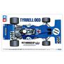 1/12 Tyrrell 003 '71 Monaco GP Model Kit
