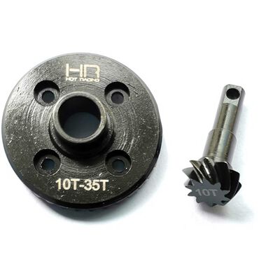 Steel Helical Diff Ring Pinion Underdrive: Traxxas TRX-4 Steel Helical Diff Ring Pinion Underdrive: Traxxas TRX-4