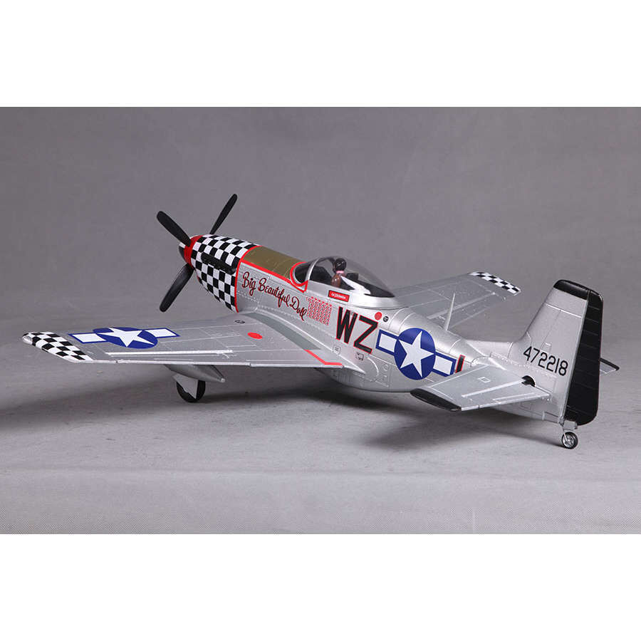 FMS P-51D V2 Big Beautiful Doll PNP, 800mm | Tower Hobbies