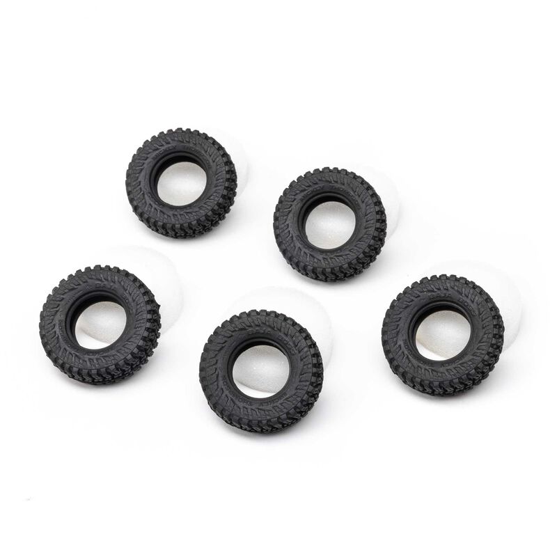 Tires & Foam (5), M/T Baja Boss: SCX30