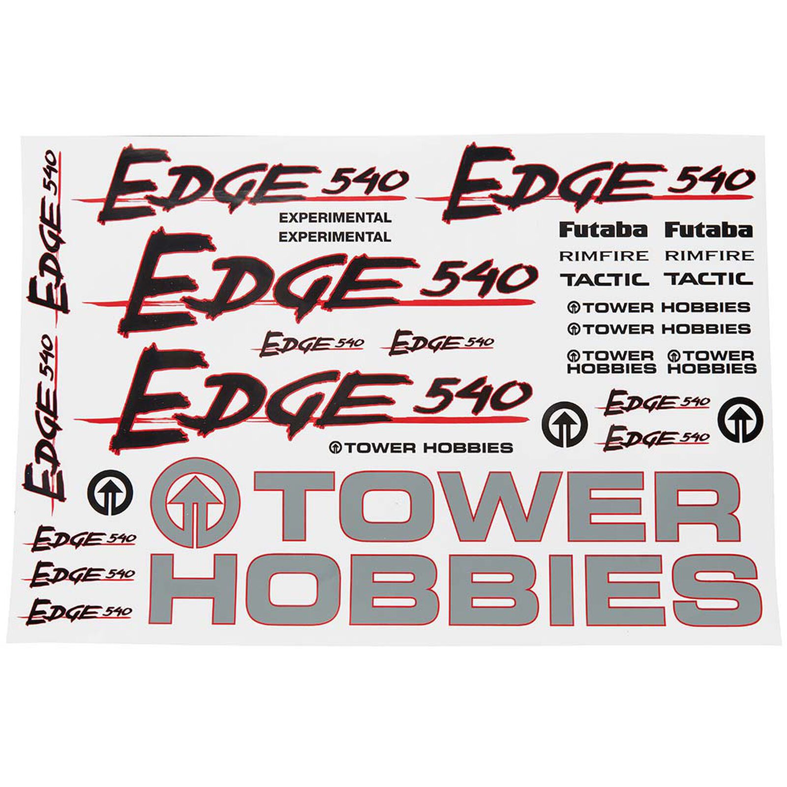 Decals Edge 540 .46 GP EP ARF