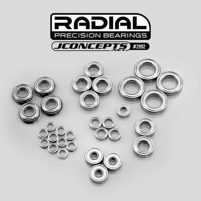 Radial Nmb Bearing Set: Tekno NB48 2.1 Radial Nmb Bearing Set: Tekno NB48 2.1