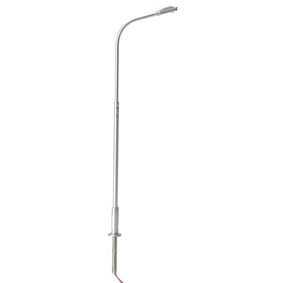 HO Single Arm Streetlight, Silver, Warm LED (3) HO Single Arm Streetlight, Silver, Warm LED (3)