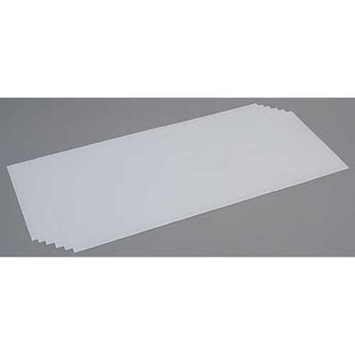 White Sheet .020 x 8 x 21 (6) White Sheet .020 x 8 x 21 (6)