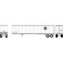 HO ATH 45' Fruehauf Z-Van Trailer Smooth Side, SFTZ #221937