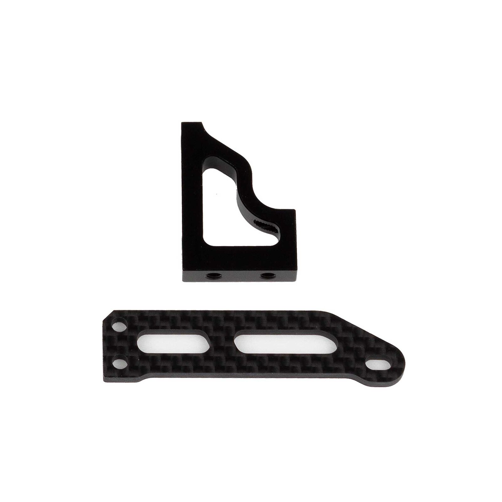 RC10B74.2 Servo Mount Set, Decoupled Slipper